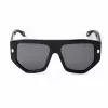 Óculos de sol unissexo JUST CAVALLI SJC097V580700 armação de acetato preta lentes de policarbonato cinzentas 58/17/140 mm