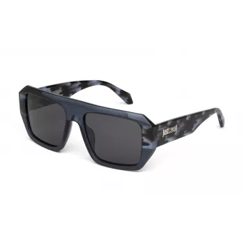 Óculos de sol Just Cavalli unissexo SJC101V550W47 - armação de acetato, proteção UV400, 55/18/145 mm