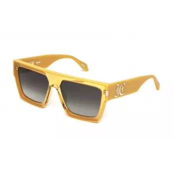 Óculos de sol JUST CAVALLI unissexo SJC107V5807CV Havana retangulares 58mm
