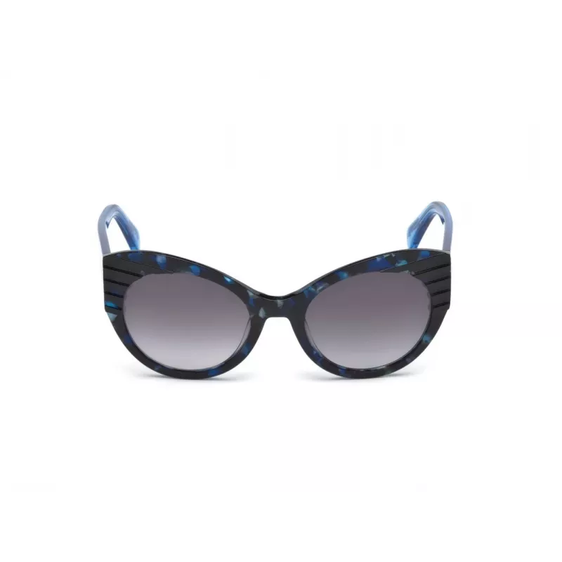 JUST CAVALLI WOMAN JC789S-55B Óculos de sol borboleta Havana castanho degradê 55/21/140 mm