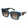 Óculos de sol borboleta de mulher Just Cavalli SJC104-510D99 Havana castanho degradê