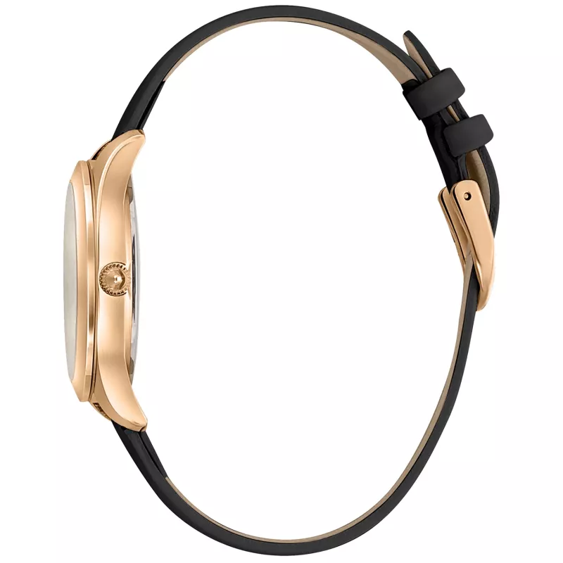 Relógio de mulher JUST CAVALLI JC1L210L0025 32mm quartzo analógico - mostrador prateado, pele castanha