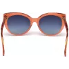 Óculos de sol JUST CAVALLI mulher JC836S-66W armação de acetato Havana borboleta lentes castanhas degradê 56/18/140 mm