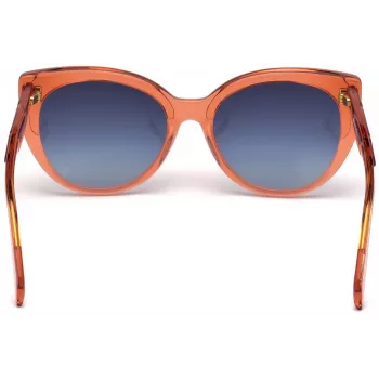 Óculos de sol JUST CAVALLI mulher JC836S-66W armação de acetato Havana borboleta lentes castanhas degradê 56/18/140 mm