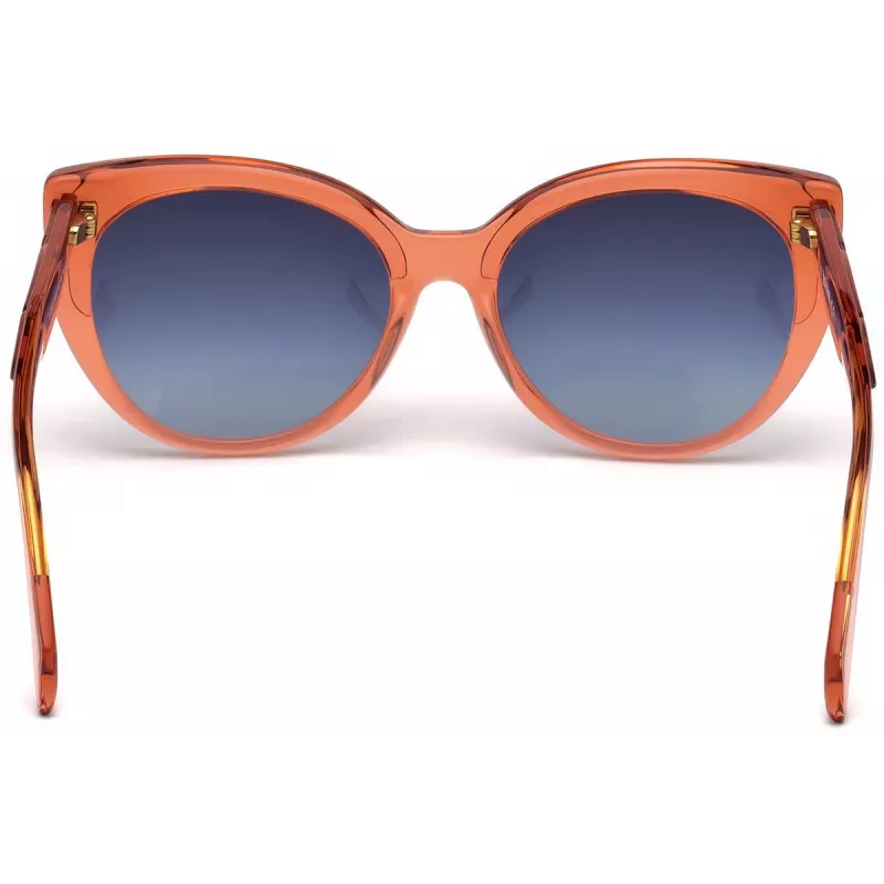Óculos de sol JUST CAVALLI mulher JC836S-66W armação de acetato Havana borboleta lentes castanhas degradê 56/18/140 mm