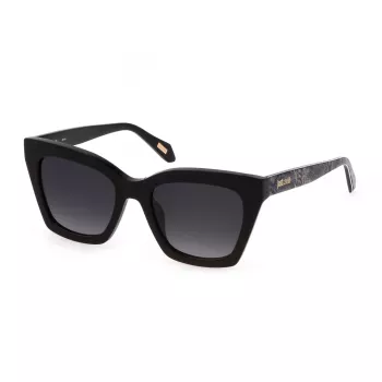 Óculos de sol de mulher JUST CAVALLI SJC024-52700Y borboleta armação de acetato UV400 52 mm