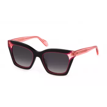 JUST CAVALLI Óculos de sol de mulher SJC024V5209P2 - armação de acetato, proteção UV400, lentes de 52 mm
