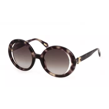 Óculos de sol de mulher JUST CAVALLI SJC028-5107UX Havana castanho degradê 51 mm