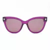 JUST CAVALLI Óculos de sol para mulher SJC043-5509FE borboleta gatinho acetato Havana castanho degradê UV400 55/18/140 mm