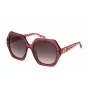 JUST CAVALLI Óculos de sol para mulher SJC087V5601CK - Armação de acetato preta, lentes de policarbonato cinzentas, 56/17/140 mm