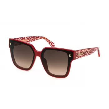 JUST CAVALLI Óculos de sol de mulher SJC089V6502GH Havana acetato cinzento gradiente 65/13/140 mm