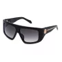 Óculos de sol de mulher Just Cavalli SJC145-600700 geométricos preto cinzento degradê