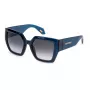 Óculos de sol de mulher Just Cavalli SJC148-5207FK castanho Havana degradê 52 mm