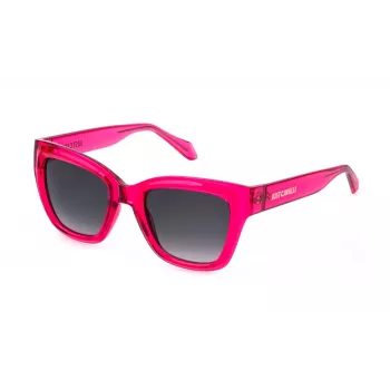 Óculos de sol JUST CAVALLI mulher SJC148-520AFD Havana castanho degradê borboleta