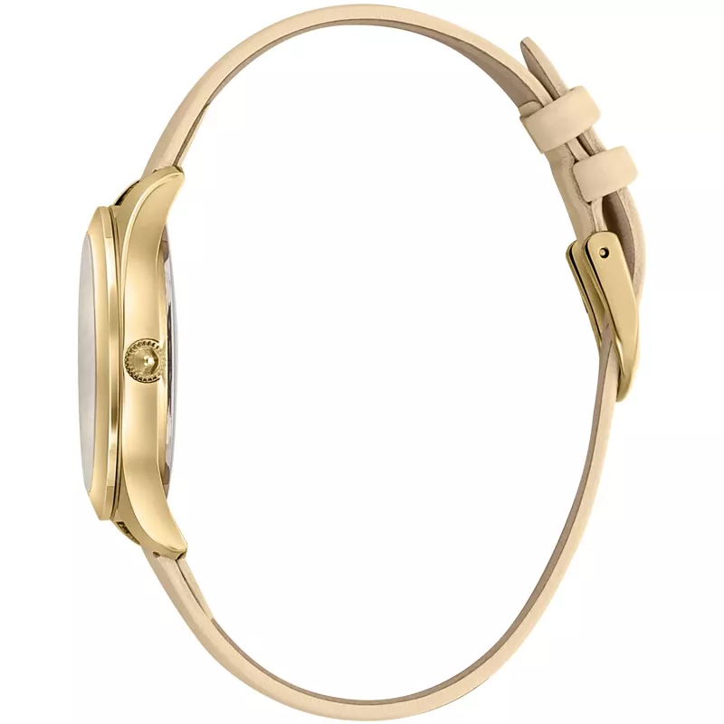 Relógio de mulher JUST CAVALLI JC1L210L0015 32 mm mostrador prateado bracelete em pele castanho