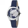 Relógio de mulher JUST CAVALLI JC1L210L0115 32 mm mostrador prateado bracelete em pele branca