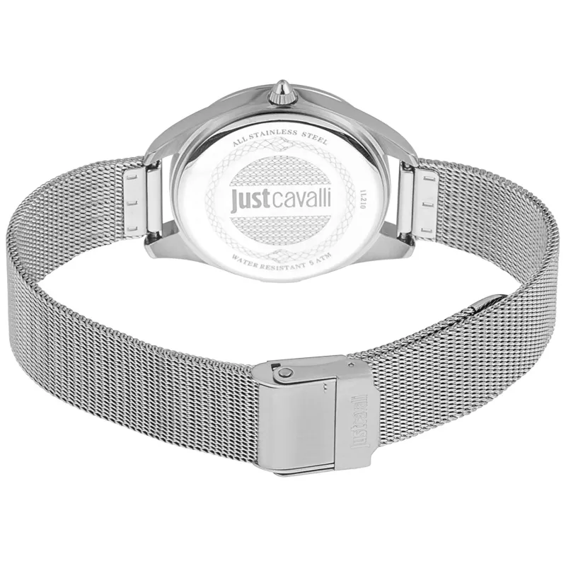 JUST CAVALLI Relógio de mulher JC1L210M0035 32mm prateado aço inoxidável
