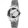 JUST CAVALLI Relógio de mulher JC1L210M0045 32mm prateado bracelete de malha de aço inoxidável quartzo analógico