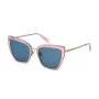 Óculos de sol de mulher JUST CAVALLI SJC092-5306SM preto/cinzento borboleta acetato 53mm