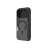 JUST MUST CHAMPION II FLIP CASE MAGSAFE para iPhone 17 Pro, Preto