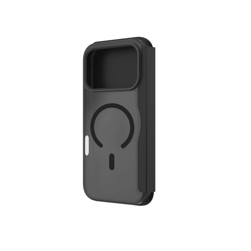 JUST MUST CHAMPION II FLIP CASE MAGSAFE para iPhone 17 Pro, Preto