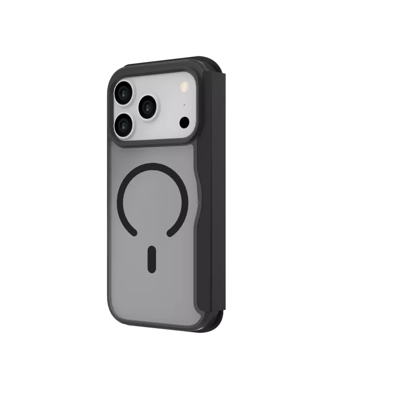 JUST MUST CHAMPION II FLIP CASE MAGSAFE para iPhone 17 Pro, Preto