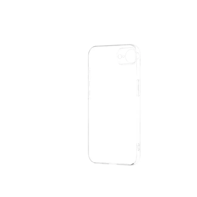 JUST MUST JM ANTI-BACTERIA capa TPU para iPhone 16e transparente