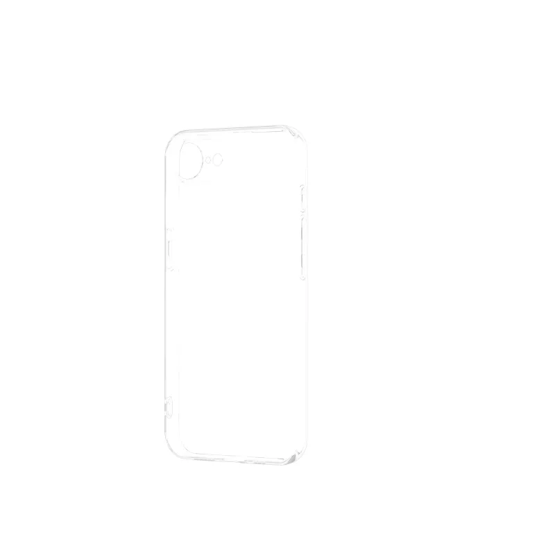 JUST MUST JM ANTI-BACTERIA capa TPU para iPhone 16e transparente