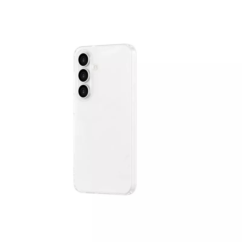 JUST MUST JM ANTI-BACTERIA TPU para Galaxy S25 Transparente
