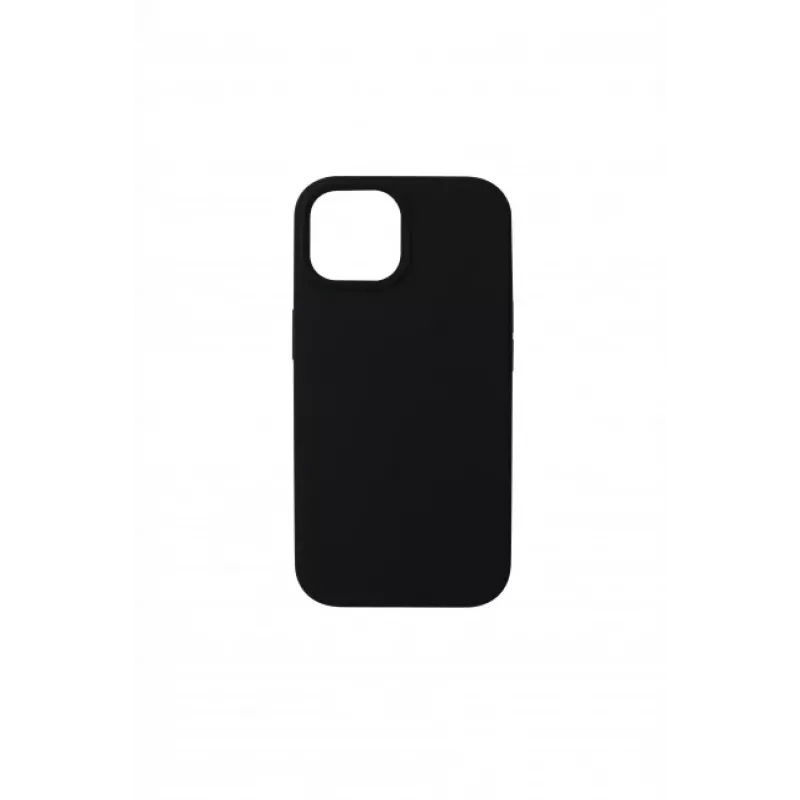 JUST MUST JM MAGSAFE REGULAR DEFENSE SILICONE para iPhone 15 Plus preto