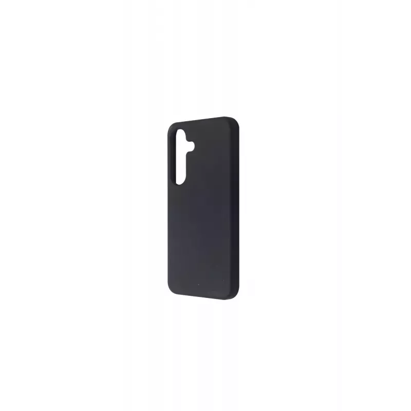 Capa traseira em silicone JUST MUST JM Regular Defense para Samsung Galaxy S25 – preto