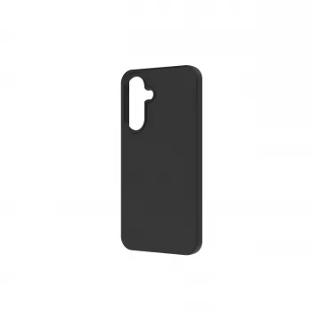 JUST MUST JM Regular Defense capa de silicone para Galaxy A37, preto
