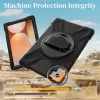 JUST MUST JM Rugged Case Grip para Samsung Galaxy Tab A11+ com alça de transporte preto