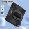 JUST MUST JM Rugged Case Grip para Samsung Galaxy Tab Active Pro/Active4 Pro/Active5 Pro com Alça de Mão Preto