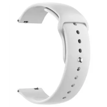 Just Must JM S1 Bracelete para Galaxy Watch 4, 22 mm, branco