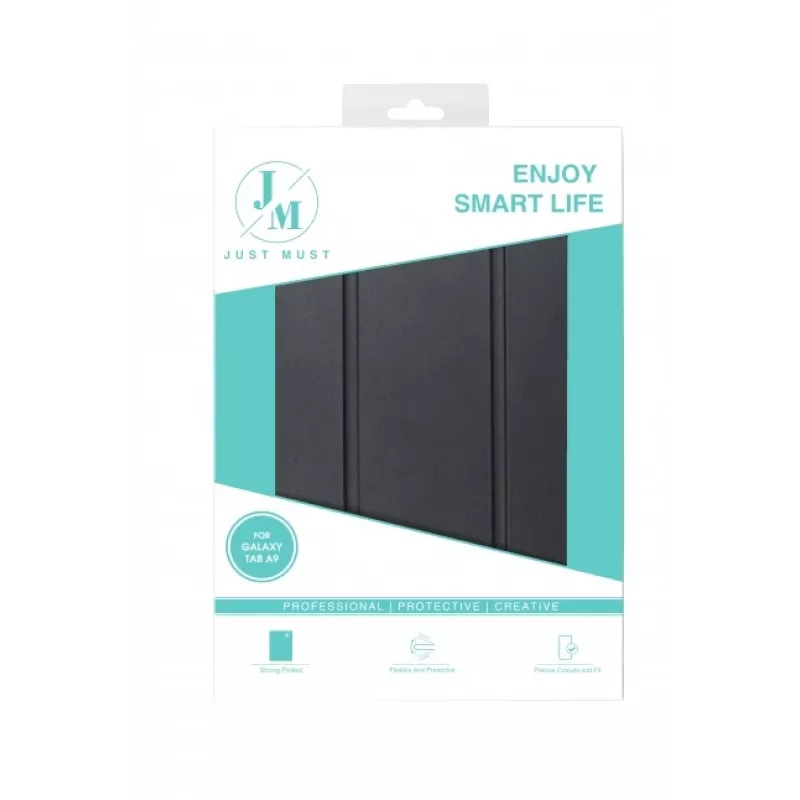 JUST MUST JM SKIN SHOCK para Galaxy Tab A9 preto