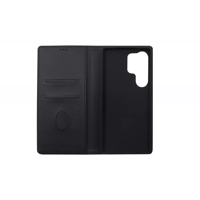 JUST MUST JM STAND FLIP CASE capa para Galaxy S25 Ultra preto