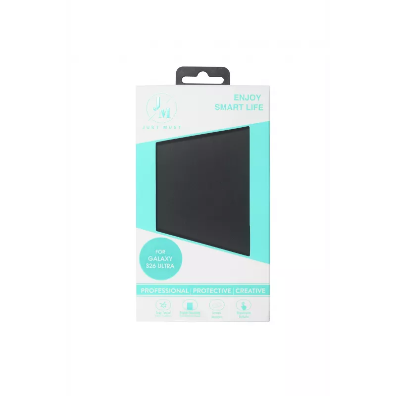 JUST MUST JM STAND FLIP CASE para Galaxy S26 Ultra Preto