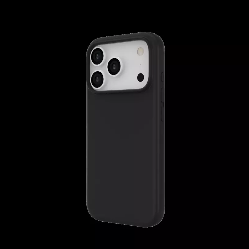 JUST MUST REGULAR DEFENSE SILICONE com MAGSAFE para iPhone 17 Pro preto