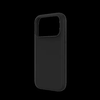 JUST MUST REGULAR DEFENSE SILICONE com MAGSAFE para iPhone 17 Pro preto