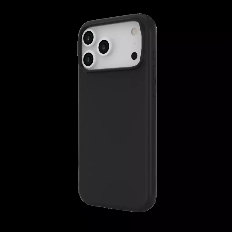 JUST MUST REGULAR DEFENSE SILICONE com MAGSAFE para iPhone 17 Pro Max Preto