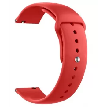 Just Must Universal JM S1 Bracelete para Galaxy Watch 4 22 mm vermelha
