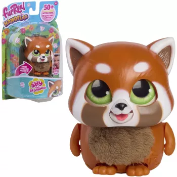 JUST PLAY furReal Handfuls - Panda Vermelho Peluche Interativo