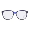 JUSTCAVALLI JC673S-5583C Óculos de sol para mulher Borboleta Cat-Eye Havana Castanho Degradê 55mm