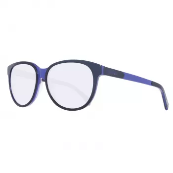 JUSTCAVALLI JC673S-5583C Óculos de sol para mulher Borboleta Cat-Eye Havana Castanho Degradê 55mm