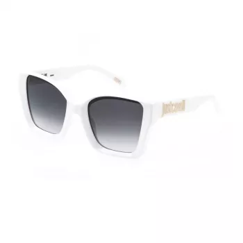 Óculos de sol borboleta de mulher JUSTCAVALLI SJC147-540847 Havana degradê castanho 54 mm