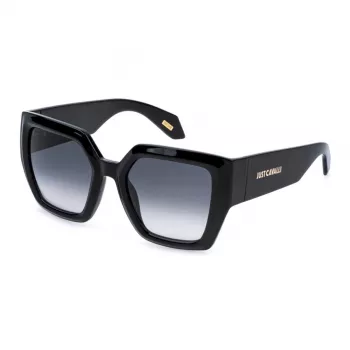 Óculos de sol de mulher JUSTCAVALLI SJC149-530Z42 Havana castanho degradê 53 mm