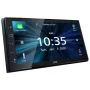 JVC KW-M560BT Recetor multimédia Bluetooth para automóvel 6.8 polegadas com equalizador de 13 bandas, espelhamento Android, 3 pré-saídas e USB traseiro