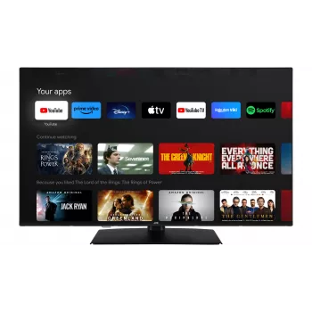 JVC LT-43VUQ3455 TV Smart QLED 4K UHD TiVo de 43 polegadas com Dolby Vision e Atmos, Triple Tuner