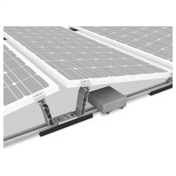 K2 Systems Dome SpeedPorter Suporte de lastro para montagem fotovoltaica em telhado plano (2002300)